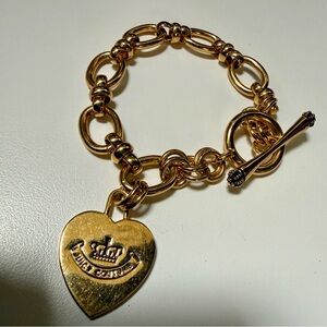 juicy couture heart bracelet gold from g & p iii